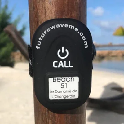 Luxury Beachside Resort Lounge and Hospitality Setup